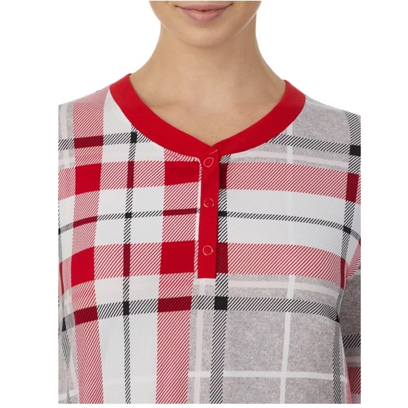 Women's 3-piece Pajama Set with Socks - Picture 2 of 3